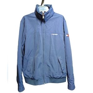 Tommy Hilfiger mens hooded windbreaker NWOT